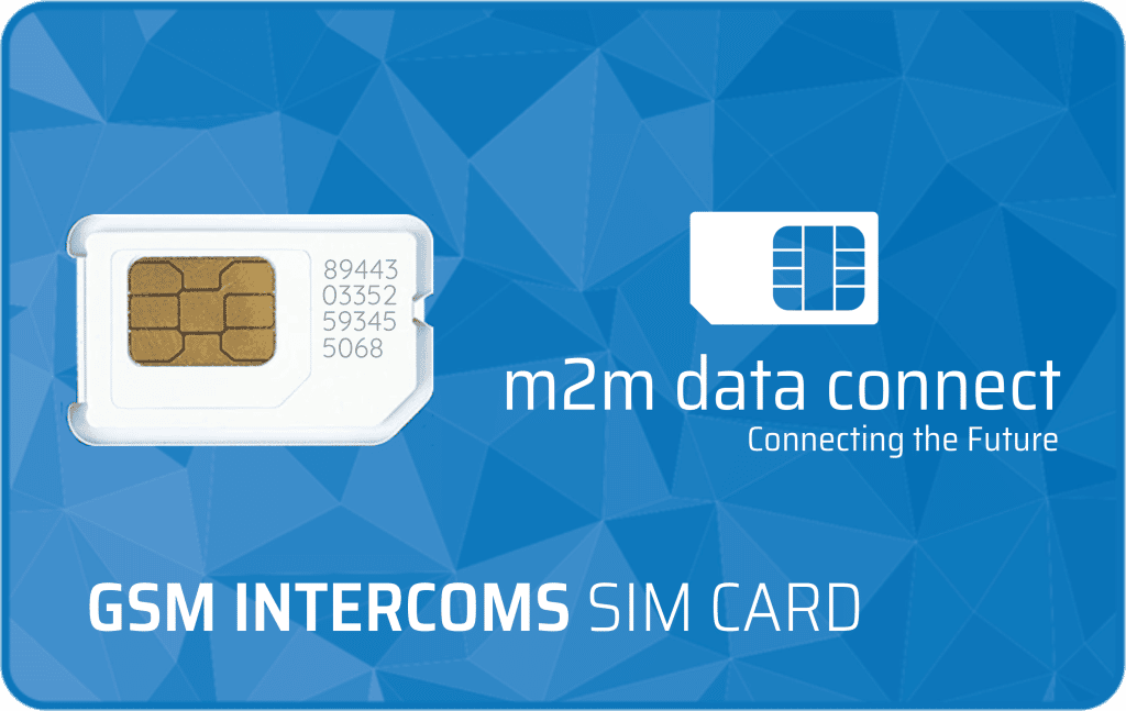 GSM Intercoms SIM Card