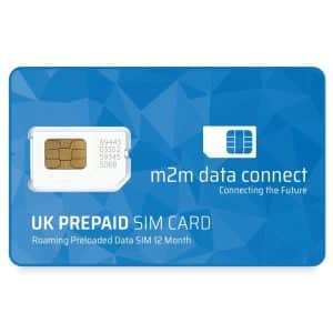 UK Prepaid SIM Card Roaming Preloaded Data SIM 12 month