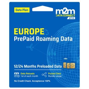 Europe Prepaid Roaming Data SIM 12/24 Months